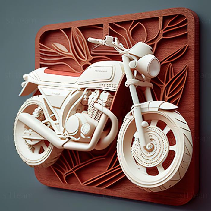 3D модель Honda CB125 (STL)